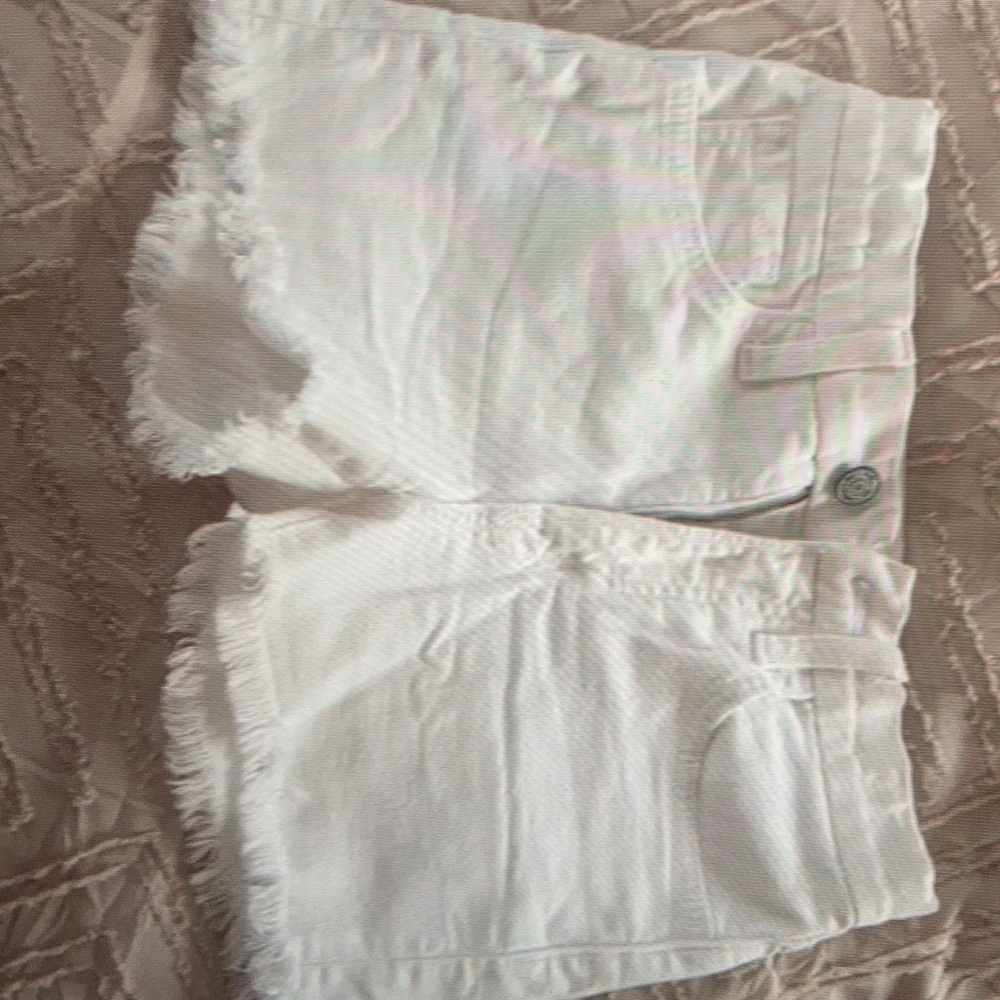 Size 14 youth Girls Buckle cut off short
